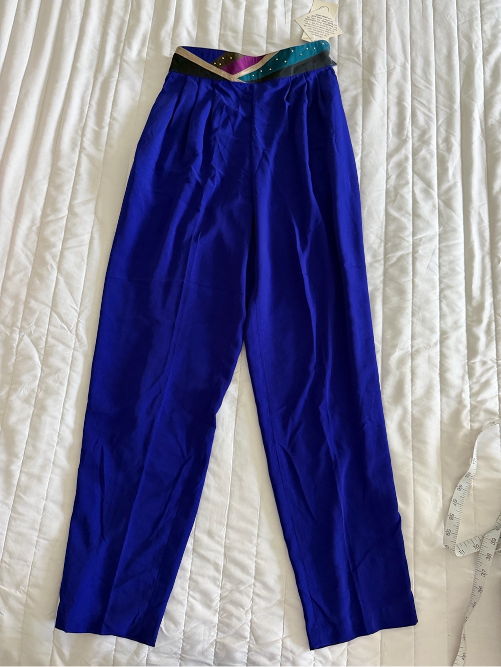 City Girl Blue Purple Women’s Casual Pants